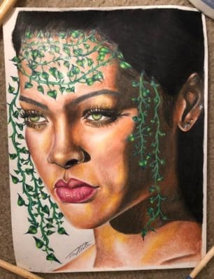 Taya Morgan Moore Artist Rihanna